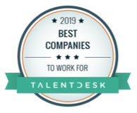 Talentdesk Best Companies to work for 2019 Award